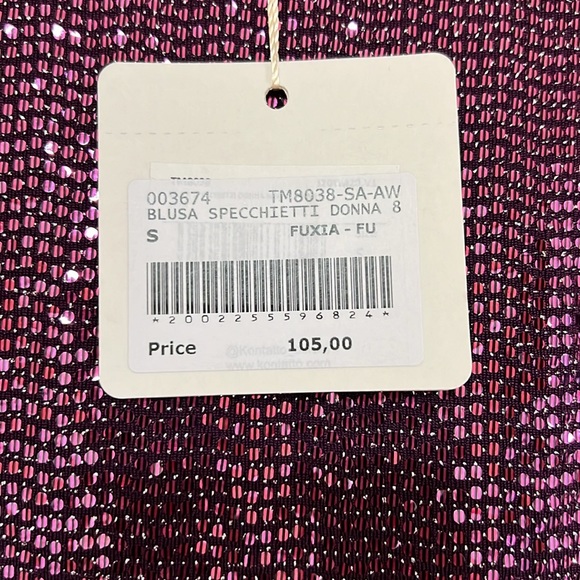 Kontatto Cropped Sparkling Top S - Picture 7 of 7